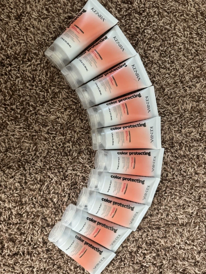10 PK KENRA COLOR PROTECTING CONDITIONER MAINTAIN COLOR VIBRANCY NEW 1.7 fl oz - Image 1 of 1