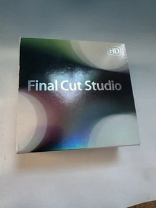 APPLE FINAL CUT STUDIO HD FULL VERSION MB642Z/A - VERY GOOD - SHIP FREE - Afbeelding 1 van 3
