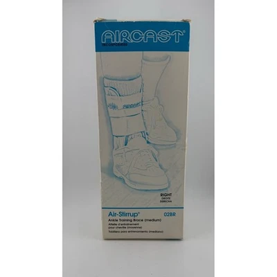 Aircast Estribo de Aire Tobillo Entrenamiento Soporte Medio Pie Derecho NUEVO Foto 1 de 4