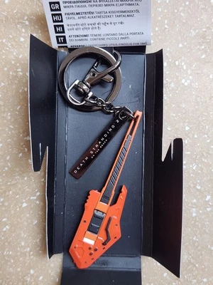 KOJIMA PRODUCTIONS Death Stranding 2 Metal Guitar Keychain - SUPER RARE!