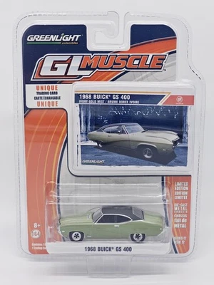 Greenlight 13120-A - 1:64 GL Muscle Series 12  1968 Buick GS 400 Ivory Gold Mist - Image 1 of 4