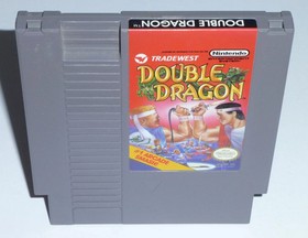 DOUBLE DRAGON - Nintendo NES Game (Authentic) Cleaned & Tested