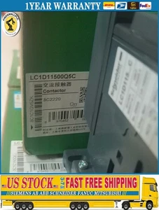new Schneider LC1D11500Q5C AC contactor with box, fast shipping US Free TAX - Picture 1 of 1