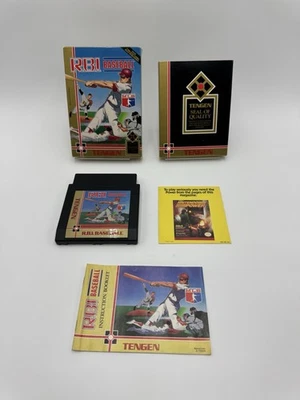 R.B.I. Baseball: Tengen Nintendo NES 1988 CIB - Image 1 of 4