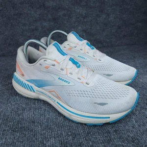 Brooks Adrenaline GTS 23 Zapatos Mujer Talla 8.5 Blanco Azul Tenis para Correr - Imagen 1 de 18