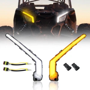 LED Daytime Running Turn Signal Light Fit For Can-Am Maverick X3 XRS 2017-2018 - Picture 1 of 7