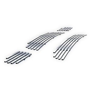 For 2008-2012 Smart Fortwo Stainless Steel Chrome Billet Grille Insert Combo