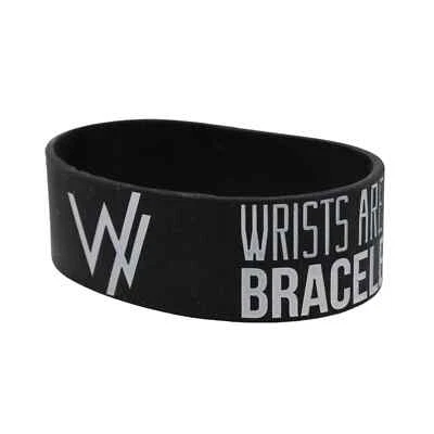 Pulsera de silicona para dormir con sirenas "Las muñecas son para pulseras, no para cortar" Foto 1 de 2