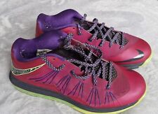 Nike LeBron X Low LeBroncurial Trainers 579765-601 Purple UK 9
