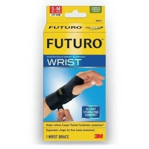 3M Futuro Sport 48401 Wrist Brace Support Left Hand Small Medium Moderate 1ct - Picture 1 of 7
