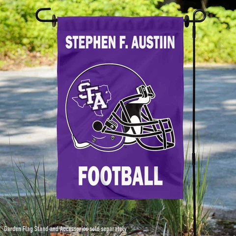 SFA Lumberjacks Football Helmet Garden Yard Banner Cover