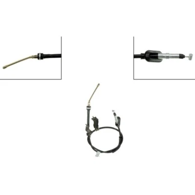Cabo de freio de estacionamento traseiro esquerdo Dorman compatível com 1992-2000 Honda Civic 1993 1994 1995 - Imagem 1 de 2