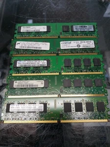 1GB DDR2 PC2-5300U Desktop intel Memory TESTED WORKING FREE SHIPPING - Picture 1 of 3