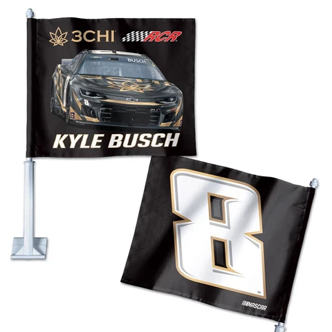 Kyle Busch 2023 Wincraft #8 3CHI/RCR 11.75x14 Car Flag Cover