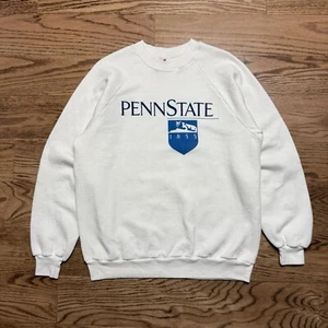 Vintage Penn State University Nittany Lions Crewneck Sweatshirt Jerzees Men's XL - Picture 1 of 16
