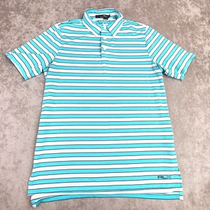 Ralph Lauren Herren Poloshirt mittelblau weiß gestreift - Bild 1 von 8