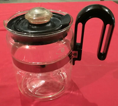 Vintage Gemco The Glass-Perk D-20 4-8 Cup Percolator Glass Carafe - Image 1 of 4