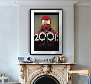 2001 A Space Odyssey - High Quality Premium Poster Print