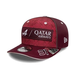 Gorra New Era Alpine F1 Racing Team Esteban Ocon Qatar GP 9FIFTY Snapback Hat - Imagen 1 de 4