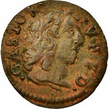 [#50599] Coin, FRENCH STATES, DOMBES, Gaston d'Orléans, Denier Tournois, 1651