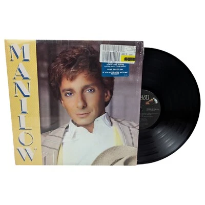 Manilow by Barry Manilow (Vinyl Record LP, 1985, RCA Victor) w/ shrink Foto 1 de 4