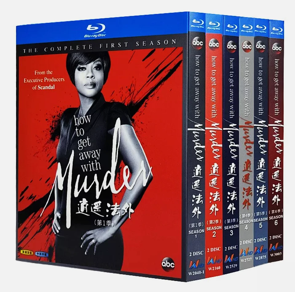 How to Get Away with Murder: Temporada 1-6 1080P 12 discos - Imagen 1 de 1