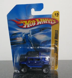 Hot Wheels 2008 New Models Hummer H2 SUT 15/40 Blue - Picture 1 of 6