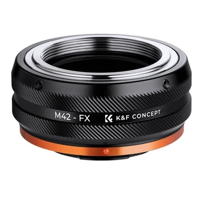 K&F Concept Adapter for M42 Lens to Fuji X Mount Camera M42-FX IV PRO - Image 1 of 4