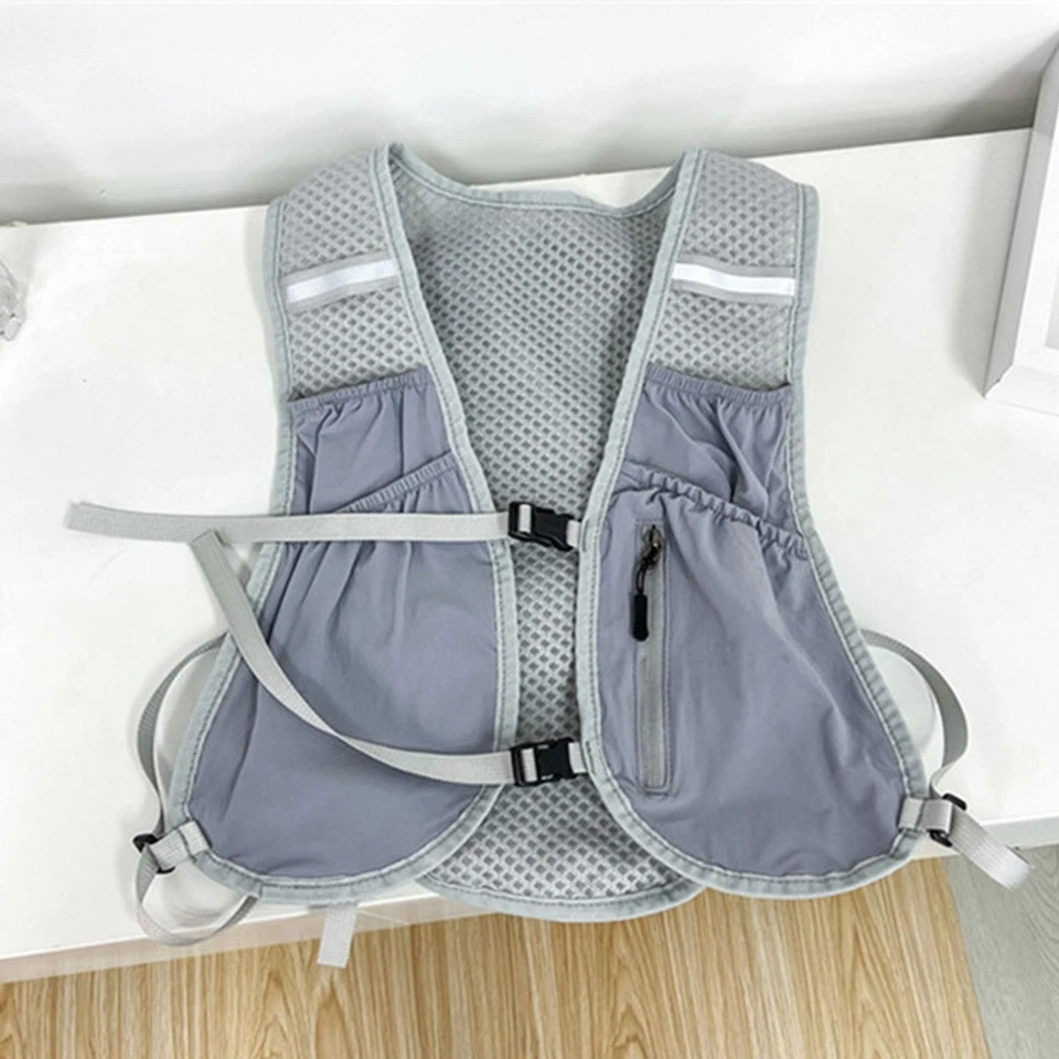 Running Vest Pack Hydration Backpack Reflective Adjustable Sweatproof Breathable - Image 1 of 1