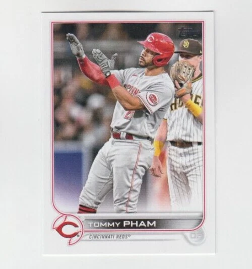 (10) Tommy Pham 2022 TOPPS UPDATE SERIES CARD LOT #US26 CINCINNATI REDS - Image 1 of 1