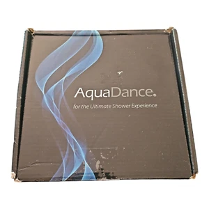 New AquaDance High Pressure 7" Rainfall Shower Head with 6 Settings Chrome - Picture 1 of 3