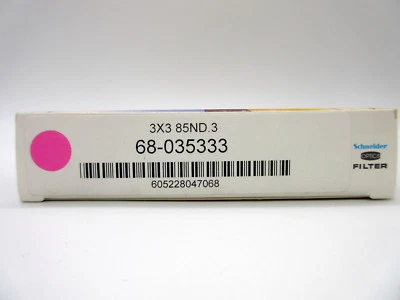 New Schneider 3x3" 85ND3 Filter 85 & Neutral Density 0.3 MFR #68-035333 - Image 1 of 4