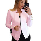 Solid Color Jacket Women Casual Suit Professional Women's Slim Fit Business Coat
