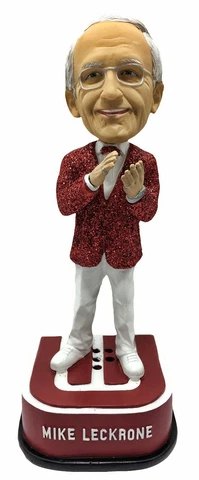 Mike Leckrone Wisconsin Badgers Band "On Wisconsin" Singing Bobblehead NCAA Cover