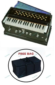 New Harmonium 7 Stopper Multi Bellow 39 Key 440Hz Indian Musical Instrument - Picture 1 of 15