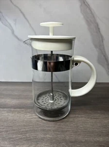 Bodum French Press 34 Oz White, Glass & Stainless - Picture 1 of 9