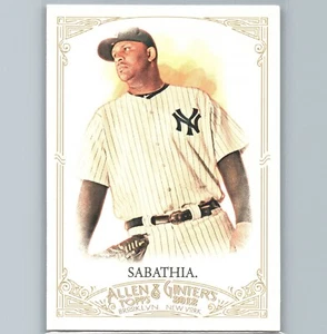 2012 Topps Allen & Ginter's - #223 C.C. Sabathia - Picture 1 of 2