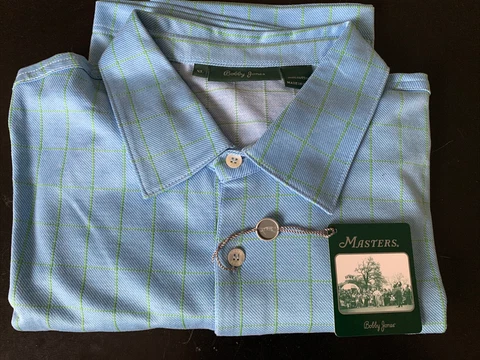 Bobby Jones Collection Augusta National Masters Men’s XL Golf Polo Shirt NWT Cover