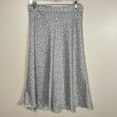 Falda Hatch Maternity The Lucie Blanca Guepardo Talla 0 Carrera Negocios Lunares Foto 1 de 4