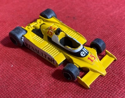 POLISTIL Macchinina Auto F1 RENAULT TURBO RS #15 scala 1:55 Italy RJ68 JABOUILLE - Immagine 1 di 3
