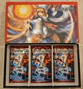 Force of Will Curse of the Frozen Casket Booster Pack Lot of 10 New Free Ship US - Picture 1 of 3