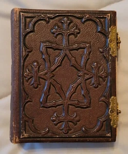 1860'S RI GENEOLOGY JULIA A BATES, FAMILY PHOTOGRAPH ALBUM 15 TINTYPES 31 PHOTOS - Picture 1 of 24