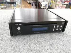 TEAC PD-301 CD Player/FM Tuner Black Good Condition Used w/Accessories - Picture 1 of 13