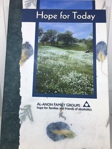 Hope for Today  Al-Anon Family Group   Paperback Large Print Like New - Picture 1 of 1
