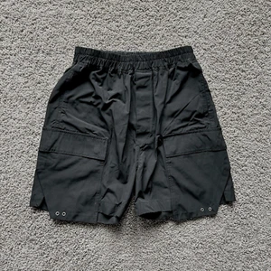 Rick Owens Mainline Cyclops Runway Cargo Boxer Shorts 'Black' Mens Size US 38 - Picture 1 of 3