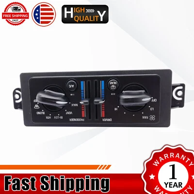 Unidad de control de clima doble aire acondicionado calentador Buick Century 1999-05 10308120 10447470 Foto 1 de 4