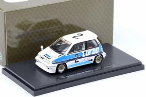 1:43 Ebbro Honda City Turbo R 1982 Suzuka J.Palmer #2 white/ blue - Bild 1 von 3