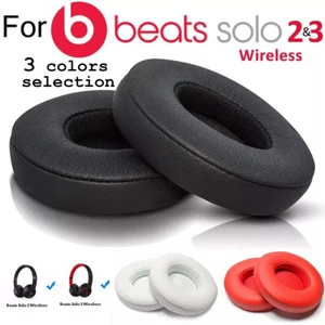 Almohadillas de repuesto funda de cojín para Beats by Dr Dre Solo 2 y Solo 3 inalámbrica - Imagen 1 de 25