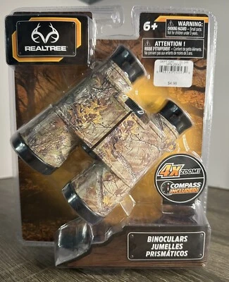 Realtree Binoculars-4x Zoom w/ Compas, 2018 NKOK-Sealed - Image 1 of 4