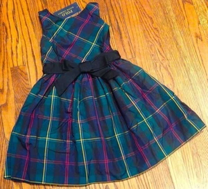 POLO RALPH LAUREN AUTHENTIC TODDLERS GIRLS BRAND NEW ORIGINAL DRESS Size 5, NWT - Picture 1 of 9